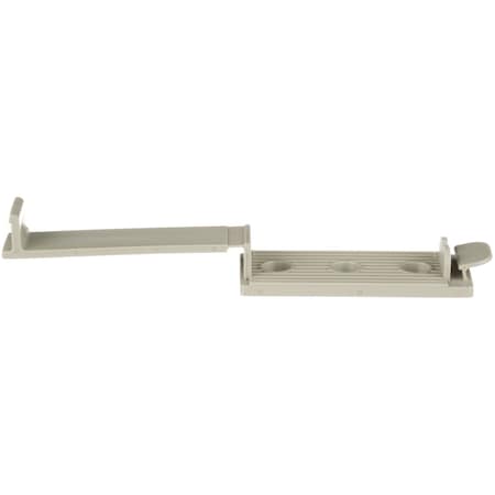 Panduit Cable Clip, Nylon 6/6, Gray, 2.48 in L, 200 PK CH105-S6-T14